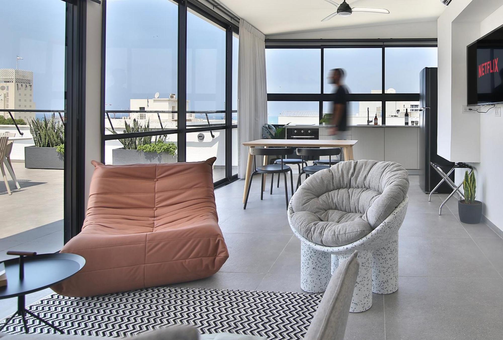 Rooftop 42 - Penthouse Хайфа Экстерьер фото